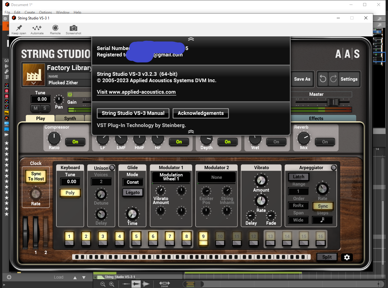 AAS Applied Acoustics Systems String Studio VS-3